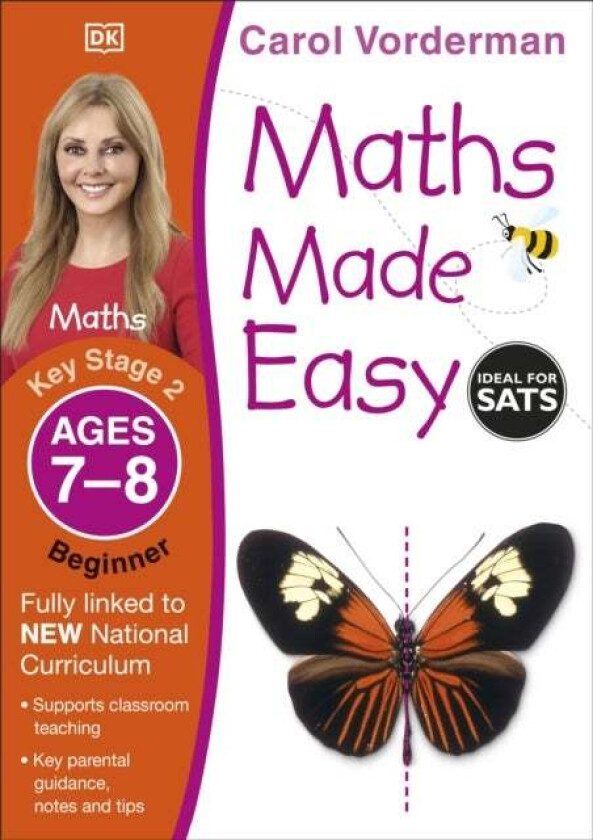 Maths Made Easy: Beginner, Ages 7-8 (Key Stage 2) av Carol Vorderman
