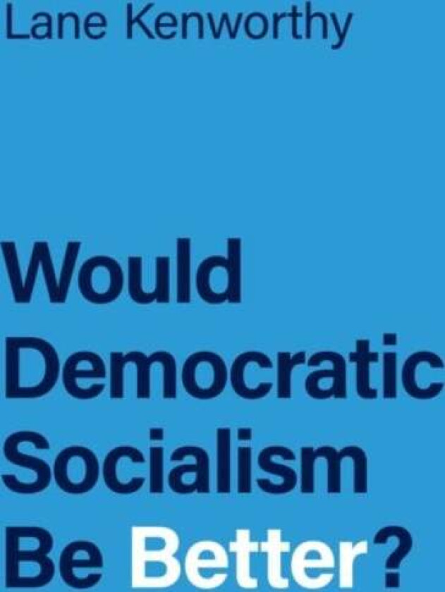 Would Democratic Socialism Be Better? av Lane (Professor of Sociology and Yankel Kenworthy