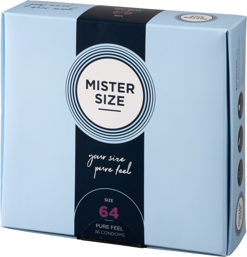 Pure Feel Kondomer 36 stk - Klar