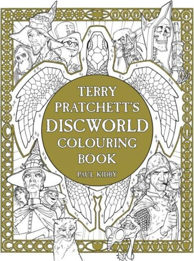 Terry Pratchett&#039;s Discworld Colouring Book av Paul Kidby