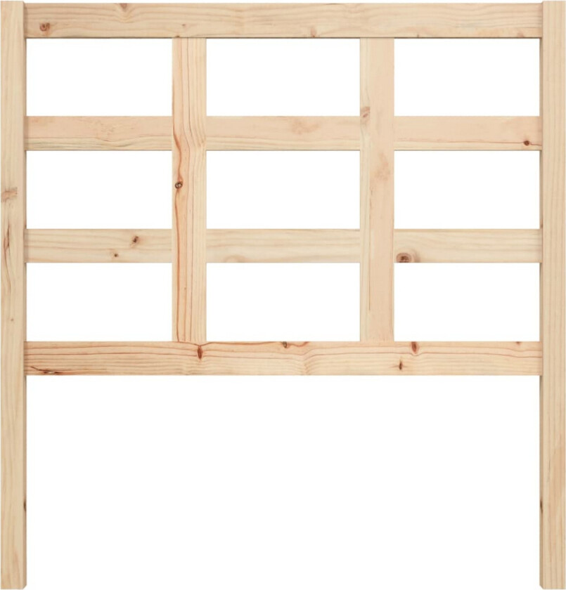 Sengegavl 95,5x4x100 cm heltre furu