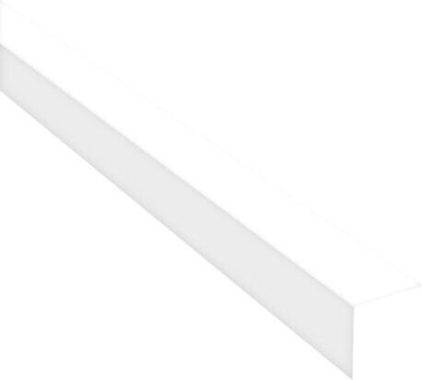 Bilde av Vinkellist 20x20x2700 Alu Hvit