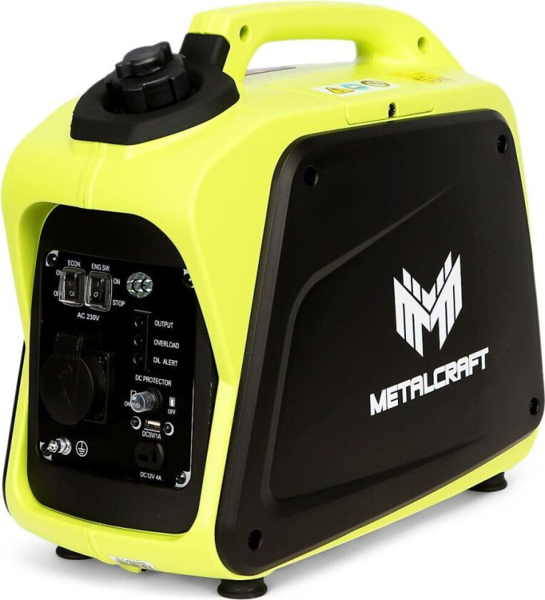 Digitalt strømaggregat 1300W Bærbar med USB-port Metalcraft