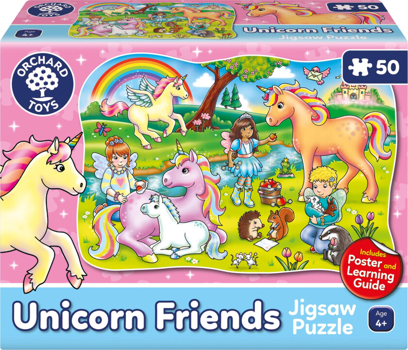 Unicorn Friends Jigsaw Puzzle