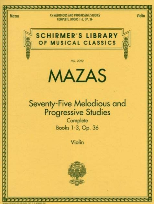 75 Melodious and progressive Studies Complete