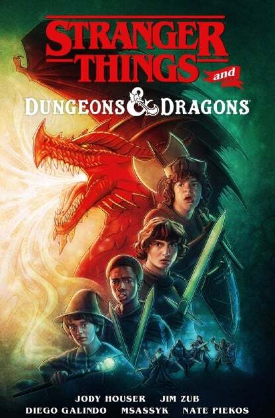 Stranger Things And Dungeons & Dragons (graphic Novel) av Jody Houser, Jim Zub, Stefano Martino
