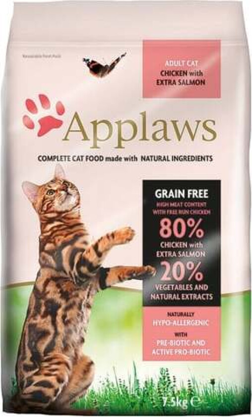 Applaws Cat Adult Grain Free Chicken & Salmon (7,5 kg)