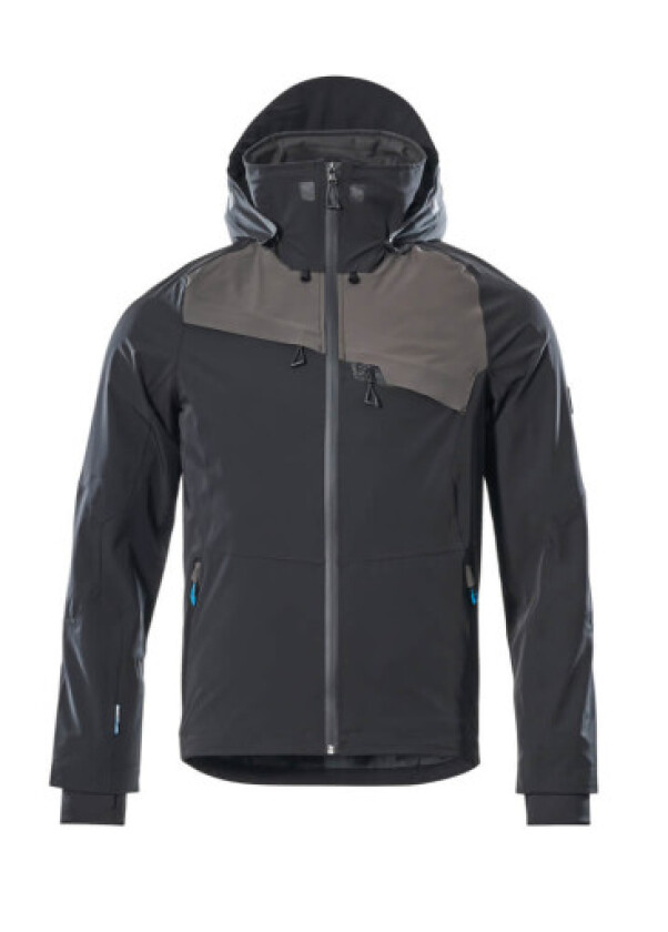 Mascot Advanced skalljakke 17001, stretch, sort/antrasitt størrelse 3XL