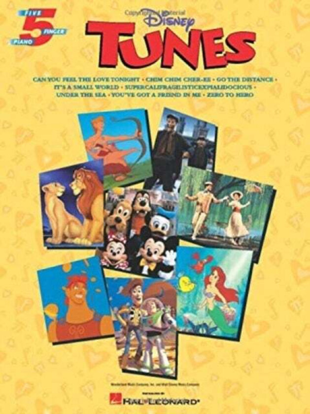 Disney Tunes av Hal Leonard Publishing Corporation