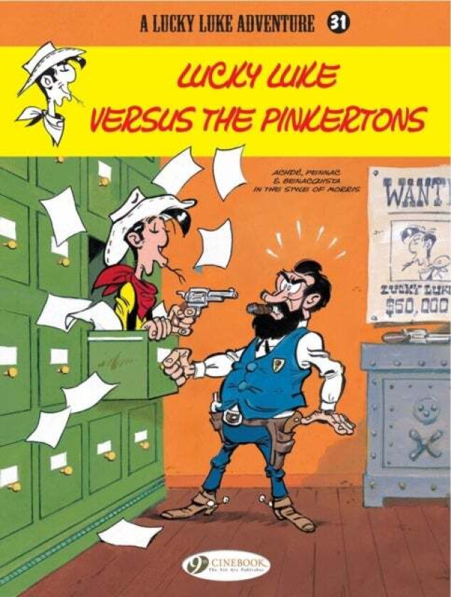 Lucky Luke 31 - Lucky Luke Versus the Pinkertons av Daniel & Benacquista Tonino Pennac