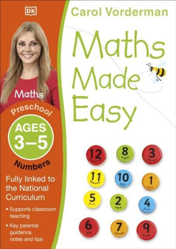 Maths Made Easy: Numbers, Ages 3-5 (Preschool) av Carol Vorderman