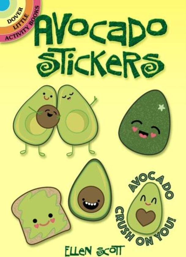 Avocado Stickers av Ellen Scott