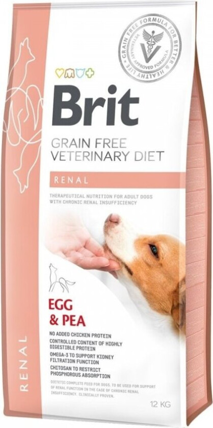 Brit Veterinary Diet Dog Renal Grain Free (12 kg)