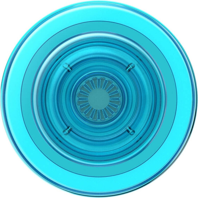 POPSOCKETS PopGrip Electric Blue Translucent MagSafe - Stativ og Grep