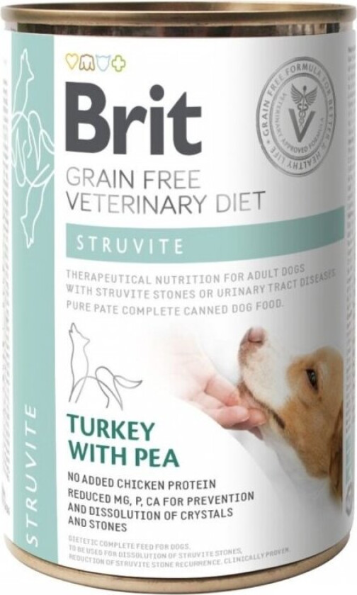 Brit Veterinary Diet Dog Struvite Grain Free 400 g