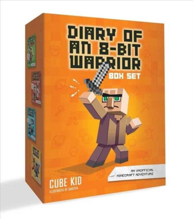 Diary of an 8-Bit Warrior Box Set Volume 1-4 av Cube Kid