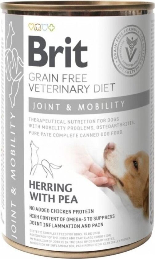 Brit Veterinary Diet Dog Joint & Mobility Grain Free 400 g
