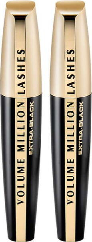 2-pack LOreal Paris Volume Million Lashes Mascara Extra Black 9ml