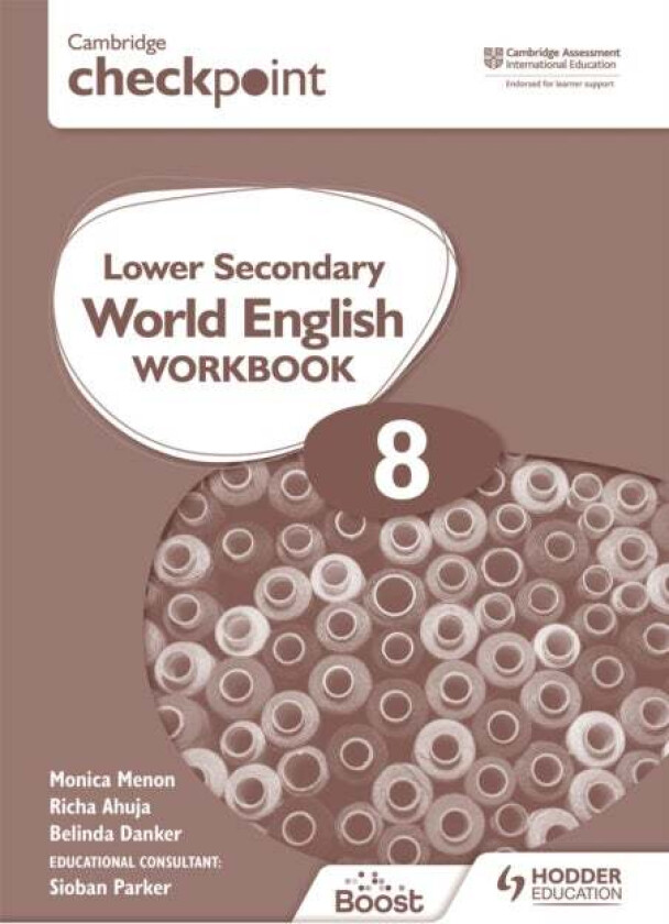 Cambridge Checkpoint Lower Secondary World English Workbook 8 av Monica Menon