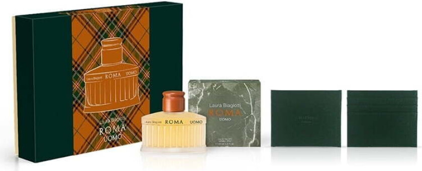 Laura Biangiotti Roma Uomo  Edt125ml Med Korthållare