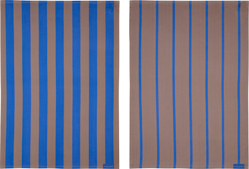 Stripes kjøkkenhåndkle 50x70 cm 2-pack Blush
