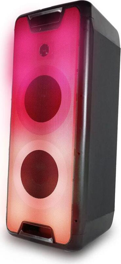 Gls-880 Dobbel 8" Oppladbar Høyttaler M/led-Lys