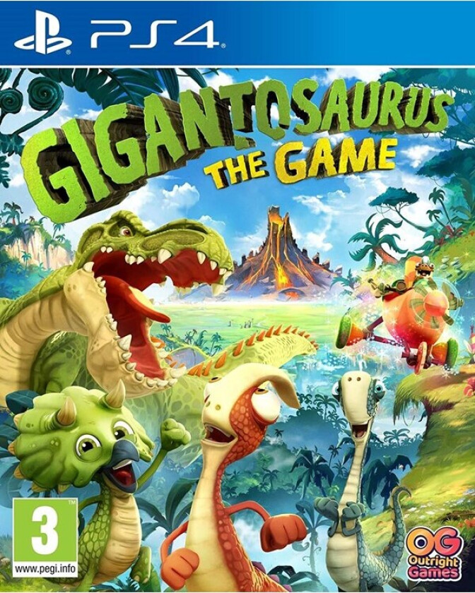 Gigantosaurus - Sony PlayStation 4 - Action/Adventure