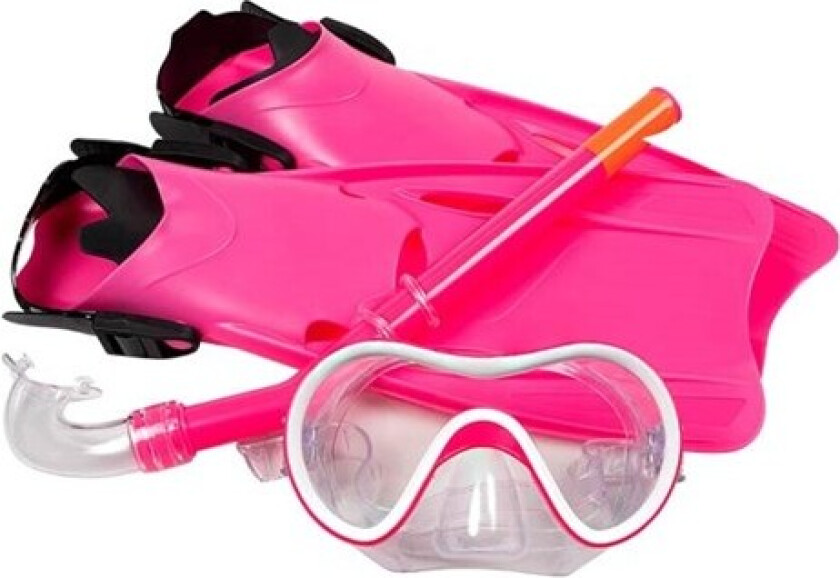 Snorkel Sæt Junior Pink M