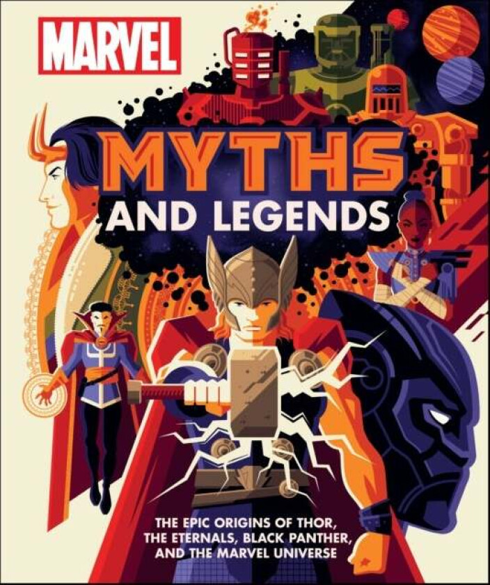 Marvel Myths and Legends av James Hill