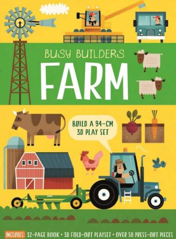 Busy Builders: Farm av Timothy Knapman