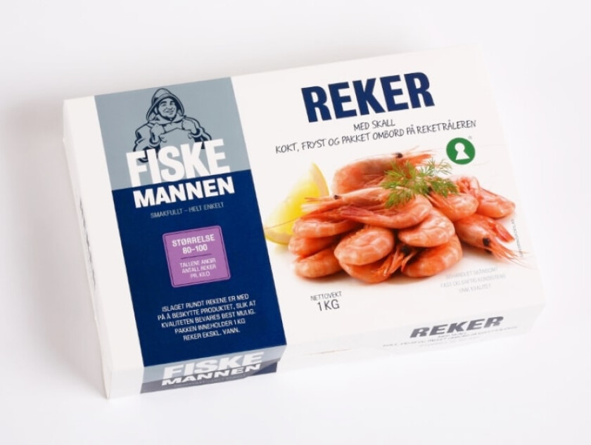 Reker Frosne 80/100 1kg