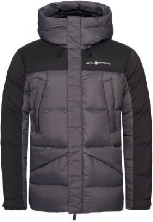 Men's Cloud Down Parka XL, DK Grey Solid