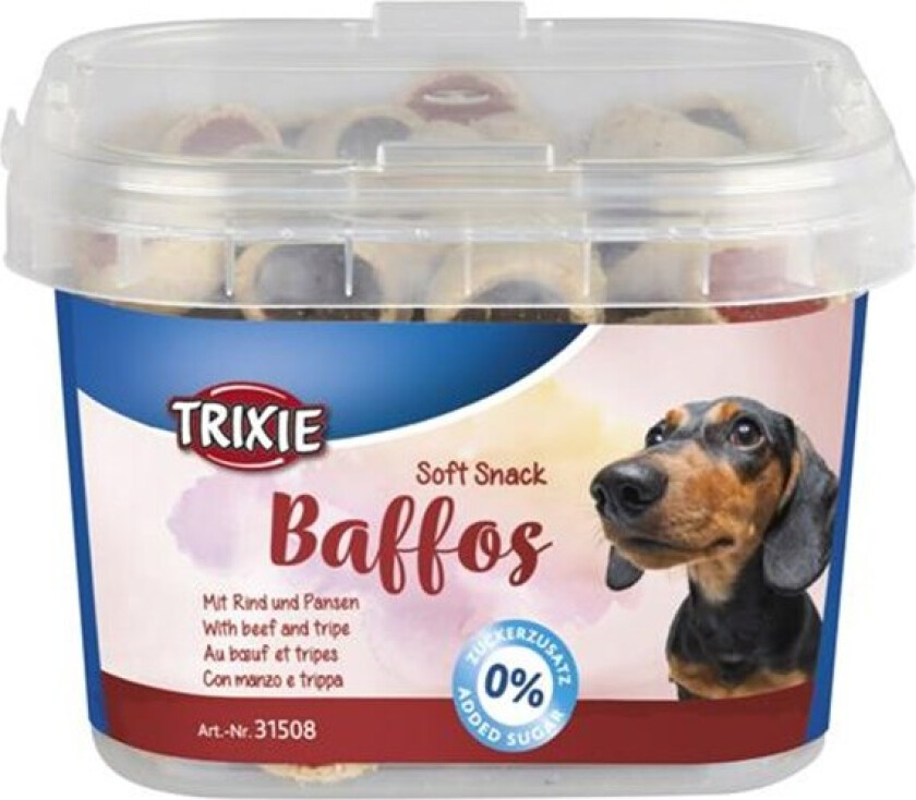 Trixie Baffos Mykt Hundegodteri 140 g