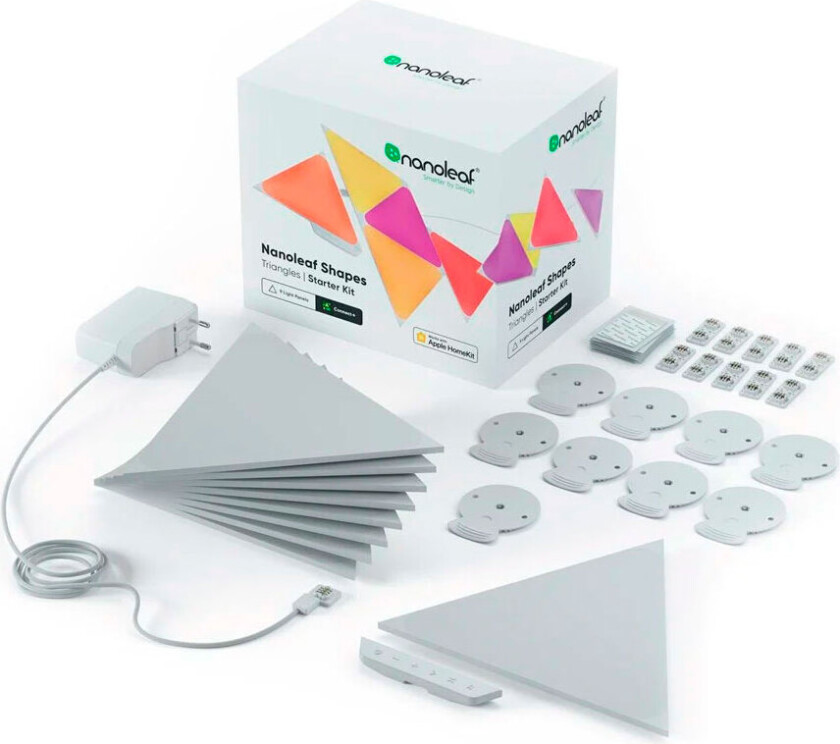 Shapes Triangles, startpakke med 9 paneler