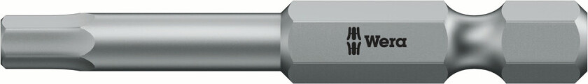 05059604001, 1 stykker, Hex (metrisk), 4 mm, 2.5 mm, 50 mm, 25,4 / 4 mm (1 / 4")