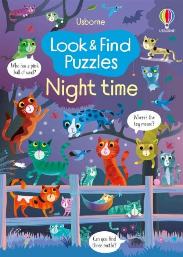 Look and Find Puzzles Night time av Kirsteen Robson