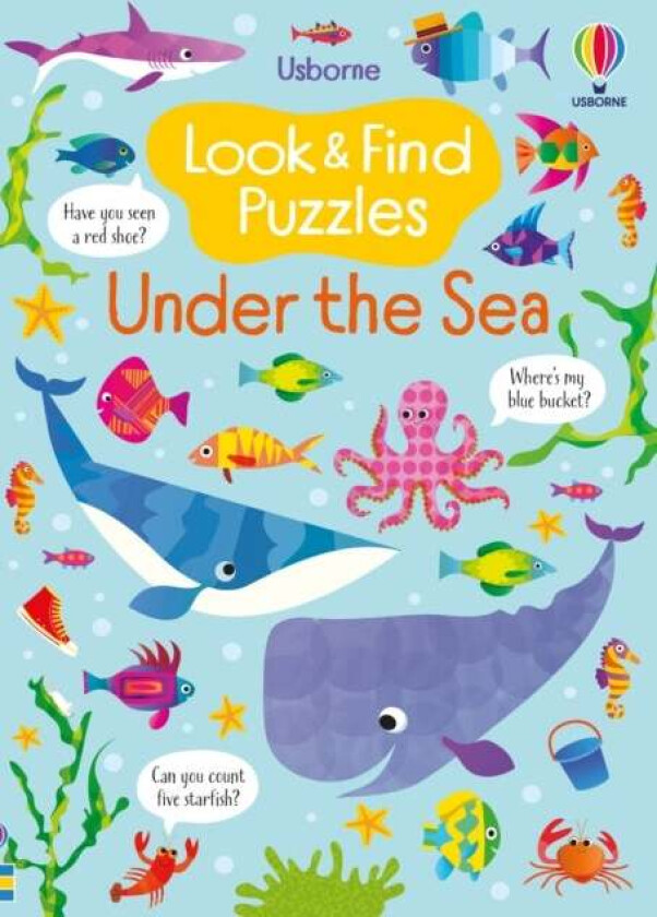 Look and Find Puzzles Under the Sea av Kirsteen Robson