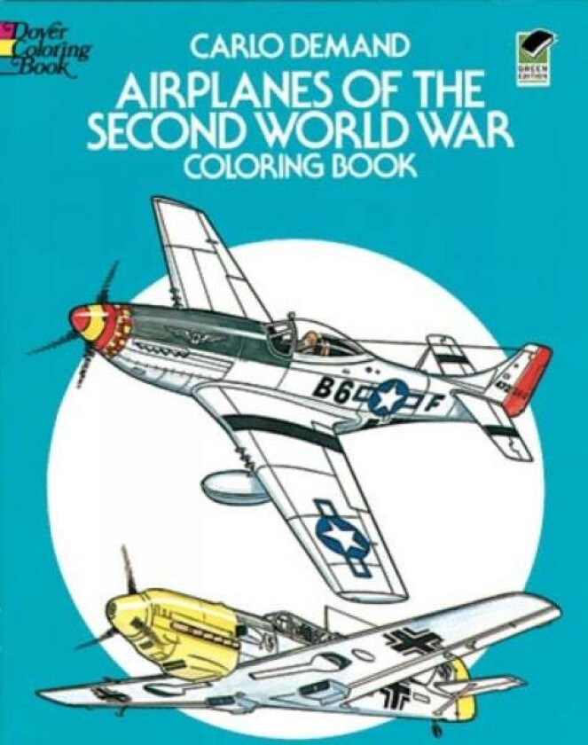 Airplanes of the Second World War Coloring Book av Carlo Demand