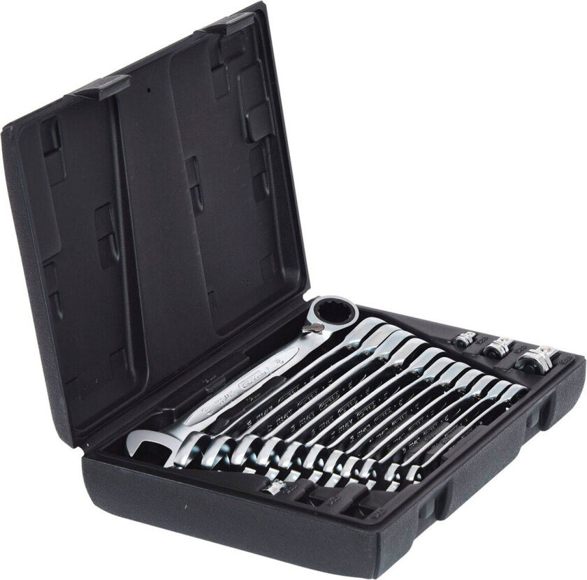 Bilde av KS Tools 503.4666, Kromvanadiumstål, 72 stykker, DIN 3113, ISO 3318, DIN 3120, ISO 1174, 16 stykker, 1,79 kg