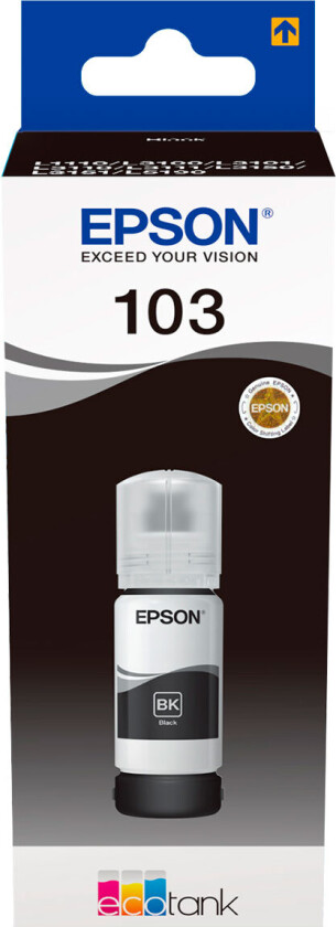 103, Pigmentbasert blekk, 70 ml, 1 stykker