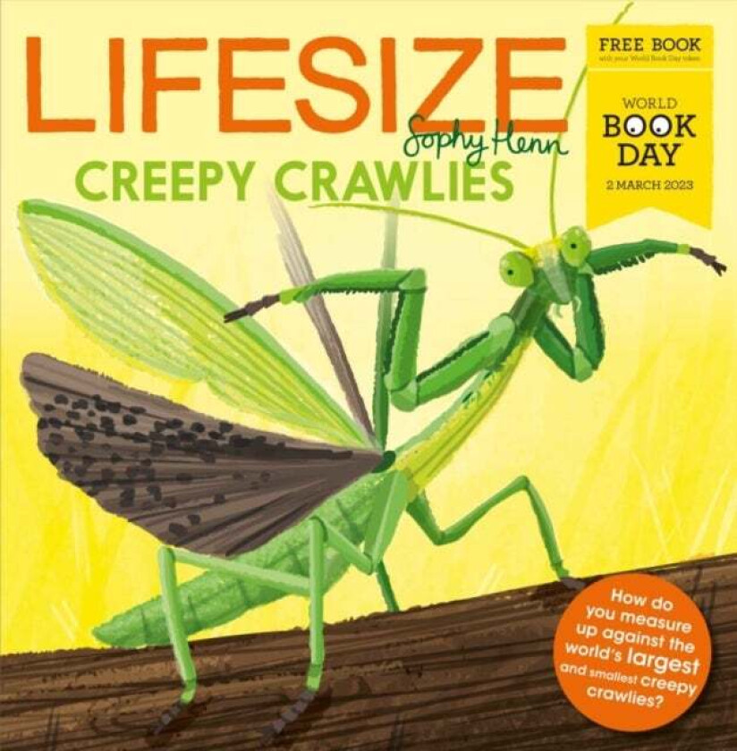 Lifesize Creepy Crawlies av Sophy Henn