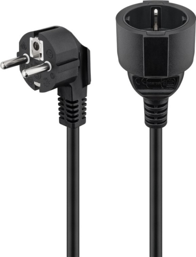 Power cable C13 Ext. - Black - 2m