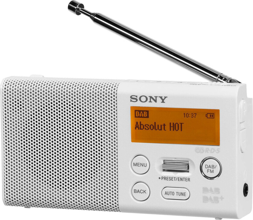 XDR-P1DBP - DAB/DAB+/FM - Mono - Hvit