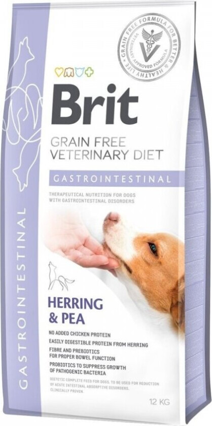 Brit Veterinary Diet Dog Gastrointestinal Grain Free (12 kg)