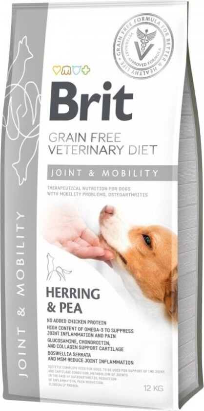 Brit Veterinary Diet Dog Joint & Mobility Grain Free (12 kg)