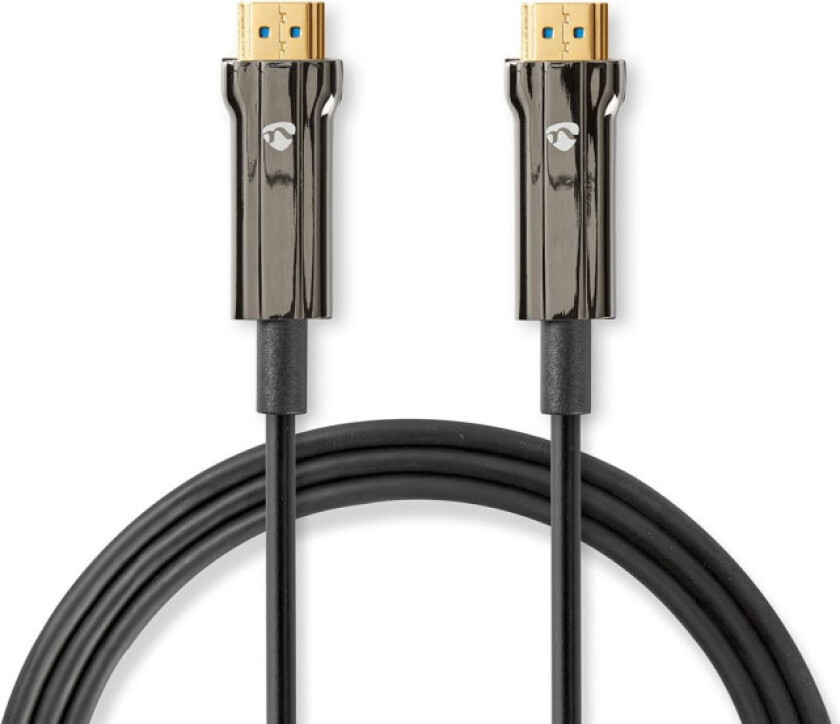 Bilde av Aktiv Optical Ultra High Speed HDMI-Kabel med Ethernet | HDMI -kontakt | HDMI -kontakt | 8K@60Hz | 48 Gbps | 20.0 m | Rund