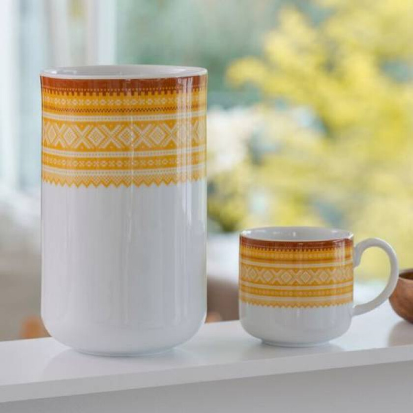 Vase Gul Marius® By Porsgrund