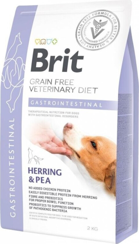 Brit Veterinary Diet Dog  Gastrointestinal Grain Free (2 kg)