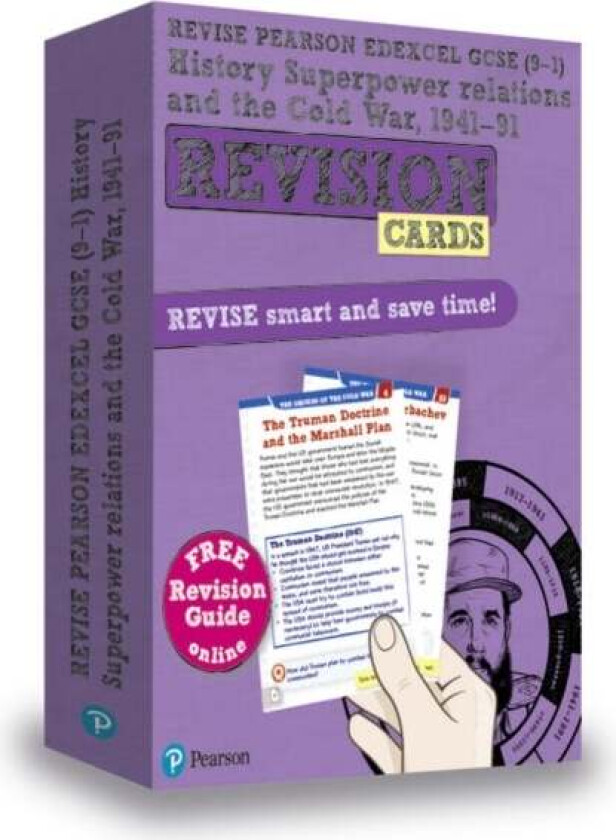 Revise Edexcel GCSE (9-1) History: Superpower Relations and the Cold War Revision Cards (with free o av Brian Dowse