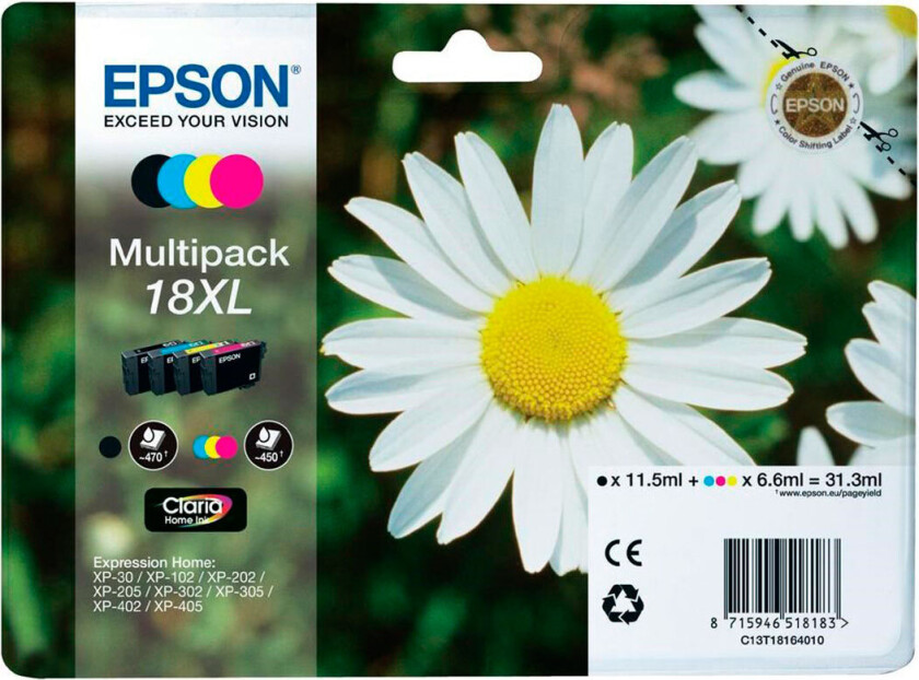 Daisy Ink 18XL Multipack